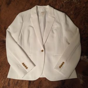NWOT J. Crew White Blazer